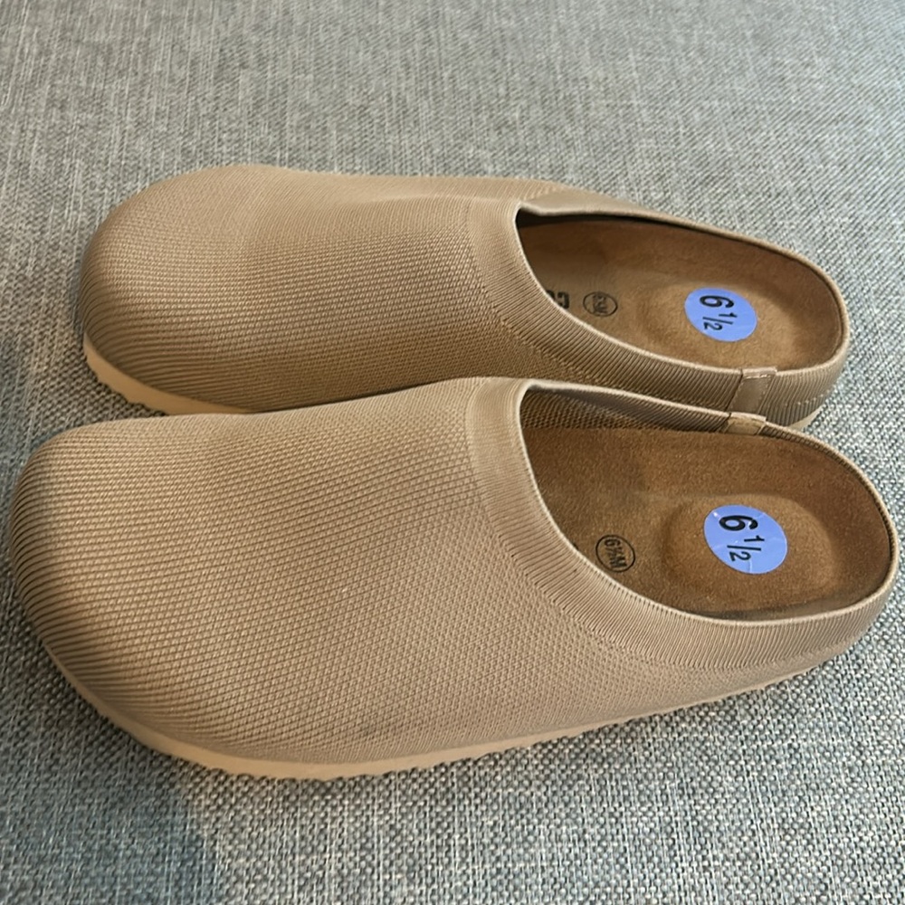 Women’s Brown Slip-On Mules - Comfortable Everyday Clogs - Picture 7 of 8